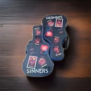 Sinners AMC Exclusive Popcorn Tin Bucket – Limited Theater Collectible